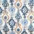 Carole Fabric No Distractions Seaport Making Waves 36% Polyester, 26% Cotton, 22% Viscose,16% Linen 30,000 Wyzenbeek Double Rubs 26 1/2" V, 13 1/2" H HD 55" - My Fabric Connection -