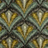 Carole Fabric Palm Paradise Viridian Serene Green Base: 100% Cotton Embr: 100% Viscose N/A 15 3/8" V, 17" H HD 53" - My Fabric Connection -