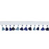 RM CoCo Trim TF100 TASSEL FRINGE 1.875" GROTTO BLUE Bahama Breeze 100% Acrylic See Sample 0 Horizontal: 0 and Vertical: 0 1.88 - My Fabric Connection -