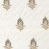RM CoCo Fabric Frond Sheer Ormolu Gemstones II Imperial Topaz to Tibetan Coral 54% Cotton 15% Silk 13% Lurex 12% Viscose 6% Spun Polyester See Sample 0 Horizontal: 11.61 and Vertical: 11.75 54 - My Fabric Connection -