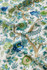 Scalamandre Fabric Metropolitan Palampore Print Aegean SC166490002 THE METROPOLITAN MUSEUM OF ART 100% LINEN THAILAND MEDIUM DUTY Horizontal: 44.5" and Vertical: 27" 54 - My Fabric Connection -