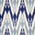Maxwell Fabric Tashkent # 117 Sapphire Color Theory-Vol. Ix Pacific 100% COTTON SPAIN V-12.6" H-6.8" 55" - My Fabric Connection -