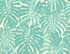 Seabrook Wallpaper Jamaica Teal and White Tortuga  United States 60.75 20.87" 27"  - My Fabric Connection -