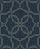 Seabrook Wallpaper Scroll Trail Navy and Silver Aura  Netherlands 56.05 25.2" 20.5"  - My Fabric Connection -