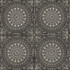 Seabrook Wallpaper Mandala Boho Tile Brushed Ebony and Stone Boho Rhapsody  United States 56.05 20.87" 20.5"  - My Fabric Connection -