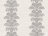 Seabrook Wallpaper Palm Frond Stripe Stringcloth Charcoal and Ivory Luxe Retreat  United States 60.53 10.43" 27"  - My Fabric Connection -