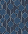 Seabrook Wallpaper Minimalist Geometric  Celtic Blue The Simple Life  Netherlands 57.5 12.6" 20.9"  - My Fabric Connection -