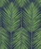 Seabrook Wallpaper Marina Palm Moss Green & Blue Etten Studios Online  Netherlands 57.5 25.2" 20.9"  - My Fabric Connection -
