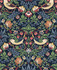 Seabrook Wallpaper Fragaria Garden Midnight Blue Legacy Prints  Netherlands 57.5 25.2" 20.9"  - My Fabric Connection -