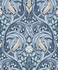 Seabrook Wallpaper Bird Scroll Denim & Blue Mist Legacy Prints  Netherlands 57.5 25.2" 20.9"  - My Fabric Connection -