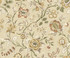 Seabrook Wallpaper Jacobean Floral Trail Latte Stacy Garcia Peel and Stick  United States 17.08 16.6" 20.5"  - My Fabric Connection -