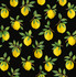 Seabrook Wallpaper Lemoncello Black Daisy Bennett Peel and Stick  United States 30.75 20.87" 20.5"  - My Fabric Connection -