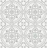 Seabrook Wallpaper Villa Mar Tile Harbor Mist Lillian August Peel and Stick  United States 30.75 10.43" 20.5"  - My Fabric Connection -