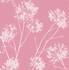 Seabrook Wallpaper One O'Clocks Pink NextWall Peel & Stick  United States 30.75 20.87" 20.5"  - My Fabric Connection -