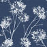 Seabrook Wallpaper One O'Clocks Denim Blue NextWall Peel & Stick  United States 30.75 20.87" 20.5"  - My Fabric Connection -