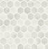 Seabrook Wallpaper Inlay Hexagon Cream Neutral NextWall Peel & Stick  United States 30.75 20.87" 20.5"  - My Fabric Connection -