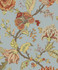 Seabrook Wallpaper Kianna Jacobean Blue Dusk NextWall Peel & Stick  United States 30.75 25.2" 20.5"  - My Fabric Connection -