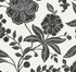Seabrook Wallpaper Julian Jacobean Floral Ebony & Ivory NextWall Peel & Stick  United States 40.5 25.2" 27"  - My Fabric Connection -