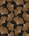Seabrook Wallpaper Tossed Ginkgo Leaf Ebony & Metallic Copper NextWall Peel & Stick  Netherlands 31.35 12.6" 20.9"  - My Fabric Connection -