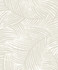 Seabrook Wallpaper Zephyra Palms Oat Milk Neutral Elements  Netherlands 57.5 25.2" 20.9"  - My Fabric Connection -