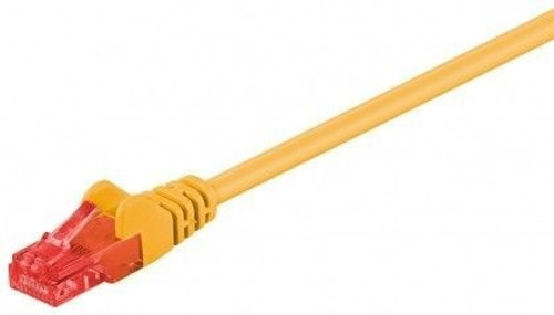 Cat6 15m geel UTP kabel