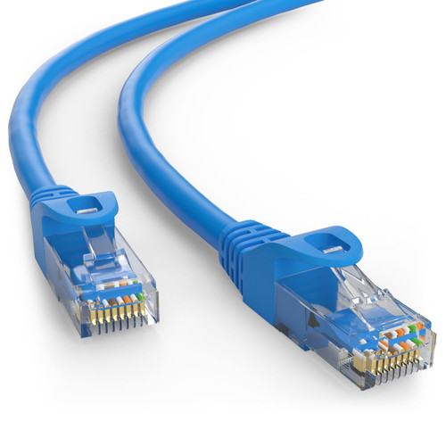 Cat6 7.5M blauw UTP kabel