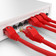 Cat6 0.25M rood UTP kabel