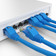 Cat6 0.25M blauw UTP kabel