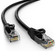 Cat6 0.25M Zwart UTP kabel