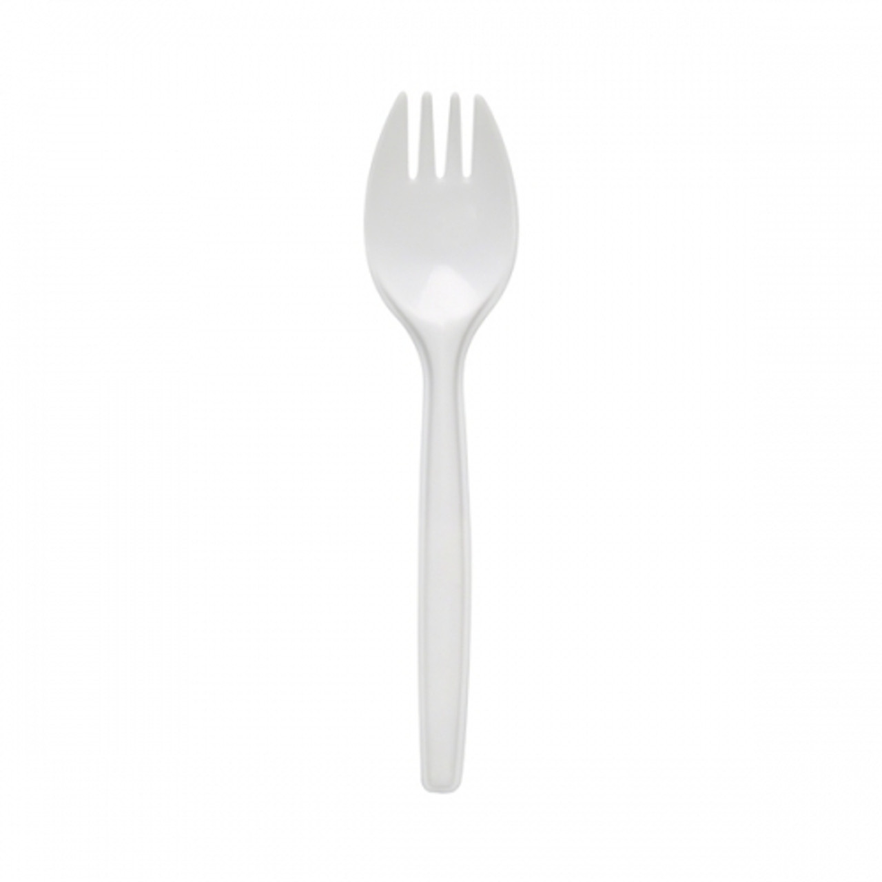 Plastic Sporks WHITE Netra Hospitality & Hygiene
