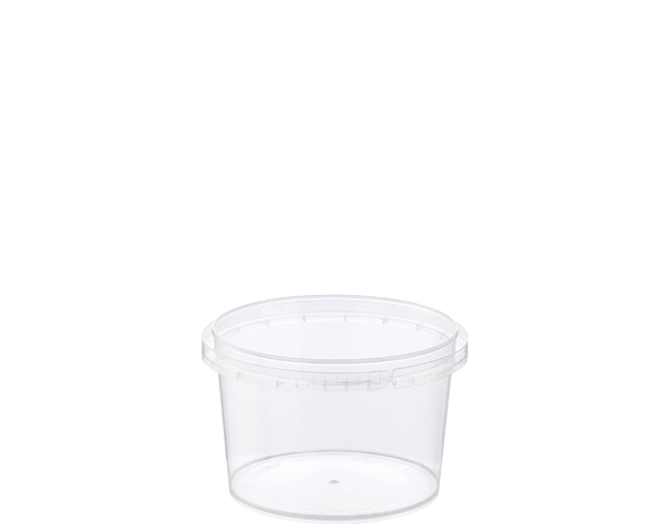 CASTAWAY Locksafe - Tamper Evident - 210ml SMALL Round Container / Ø118 ...
