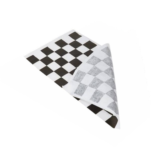 Greaseproof Paper - BURGER & SHAKES - 1/2 Cut [2 Out] 400 x 330mm - 800/BDL  - Netra Hospitality & Hygiene