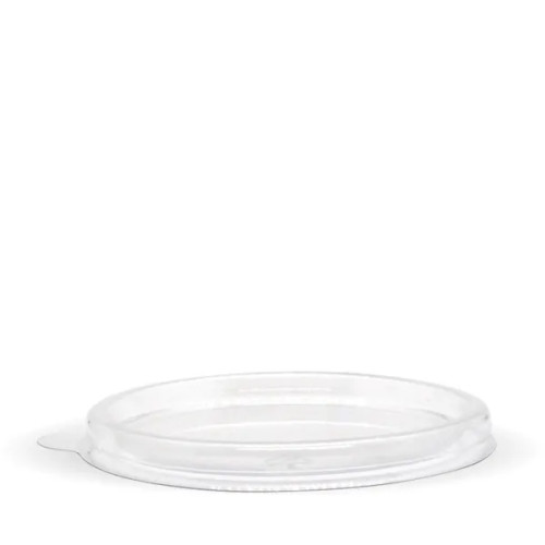 LID FLAT (PET) - BIOPAK Clear [B-SCL-60] / suits 60ml BioCup 60ml Sauce Container