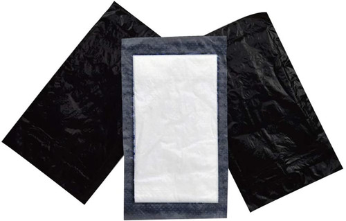 Soaker Pad - Black Sealed 130x170mm - 184ml Abs - 1000/CTN