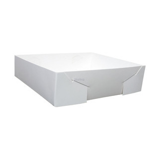 Cake Tray - CONFETA - No 22 White Premium Milk Board PE Coated 175x175x45mm - 200/PKT