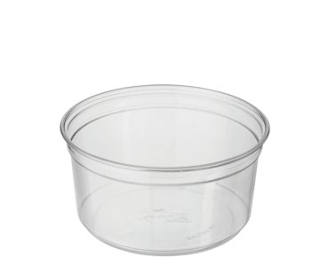 GREENMARK - Deli Container (RPET) - 12oz Round Clear [RPETD12] - 500/CTN