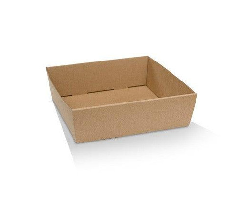 Catering Tray - SQUARE - Brown - (SMALL) - 180X180X80MM