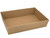 Catering Tray - RECTANGULAR - Brown (MEDIUM) - 80mm High - 360x255x80mm - GREENMARK - 50/CTN