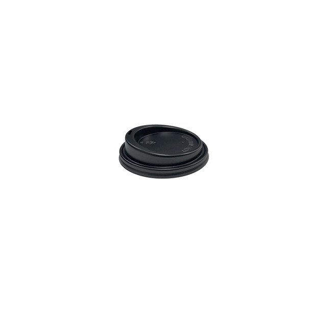 HOT CUP LID - 4oz BLACK/ suits 4oz Coffee Cups - 1000/CTN