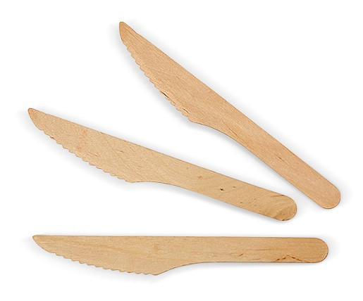 Wooden Cutlery - Knife 160mm - 1000/CTN