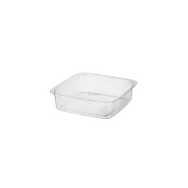 CASTAWAY Reveal (PET) - Square Container - 125ml SMALL (Recycable ...