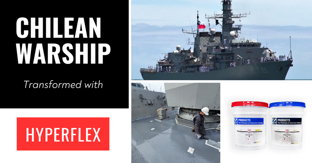 Chilean Navy Warship Upgraded with HyperFlex
