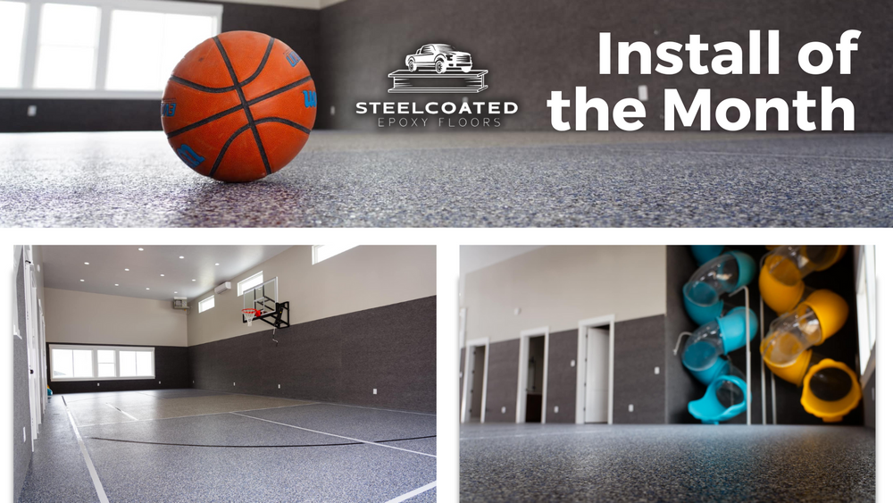 Install of the Month: Baseketball Court Installation