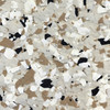 BEIGE HAZE (Torginol's FB-421 Shoreline)- Granite Flake  1/4" (40 lb.)