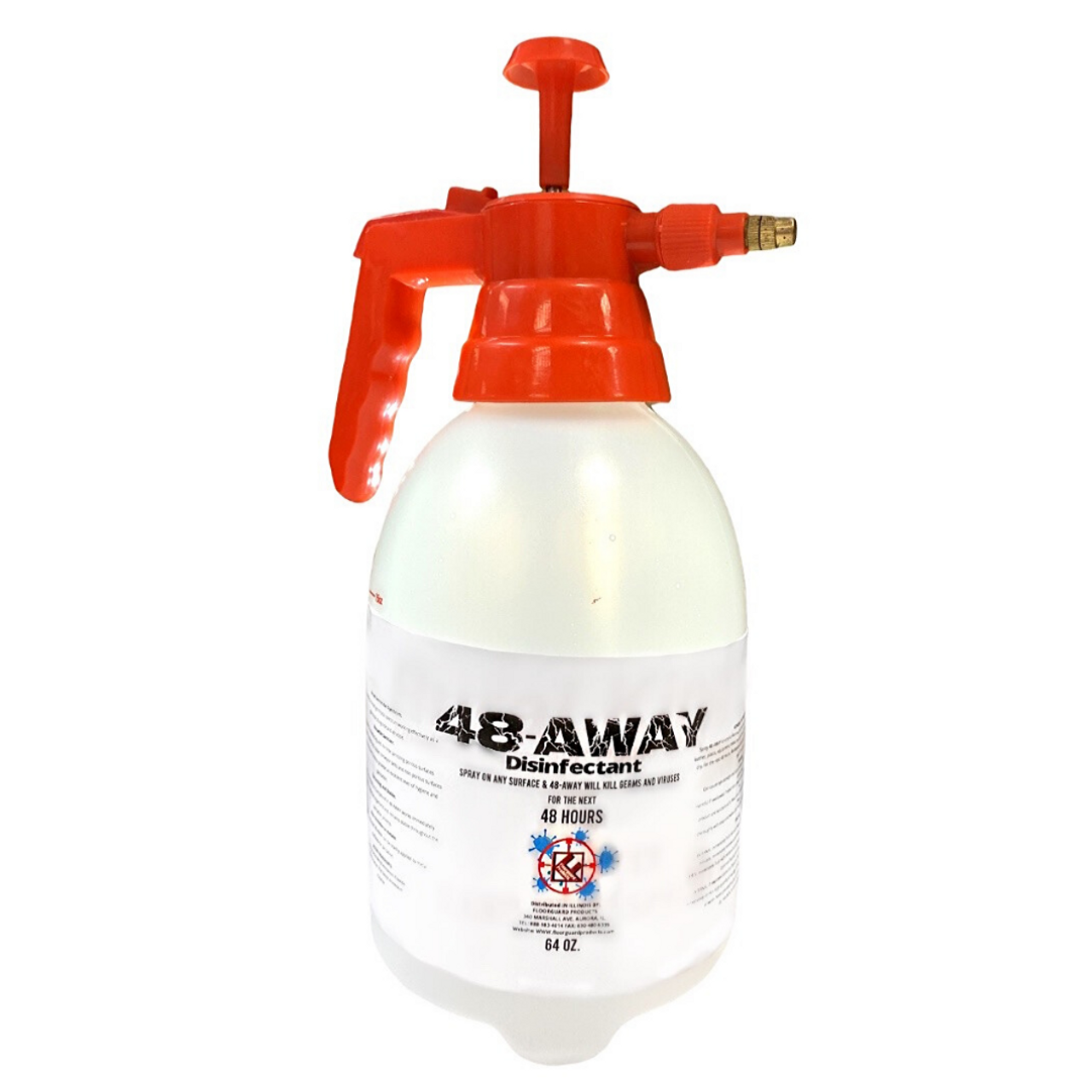 48-AWAY - Virus & Bacteria Disinfectant (64 oz. Spray Bottle)