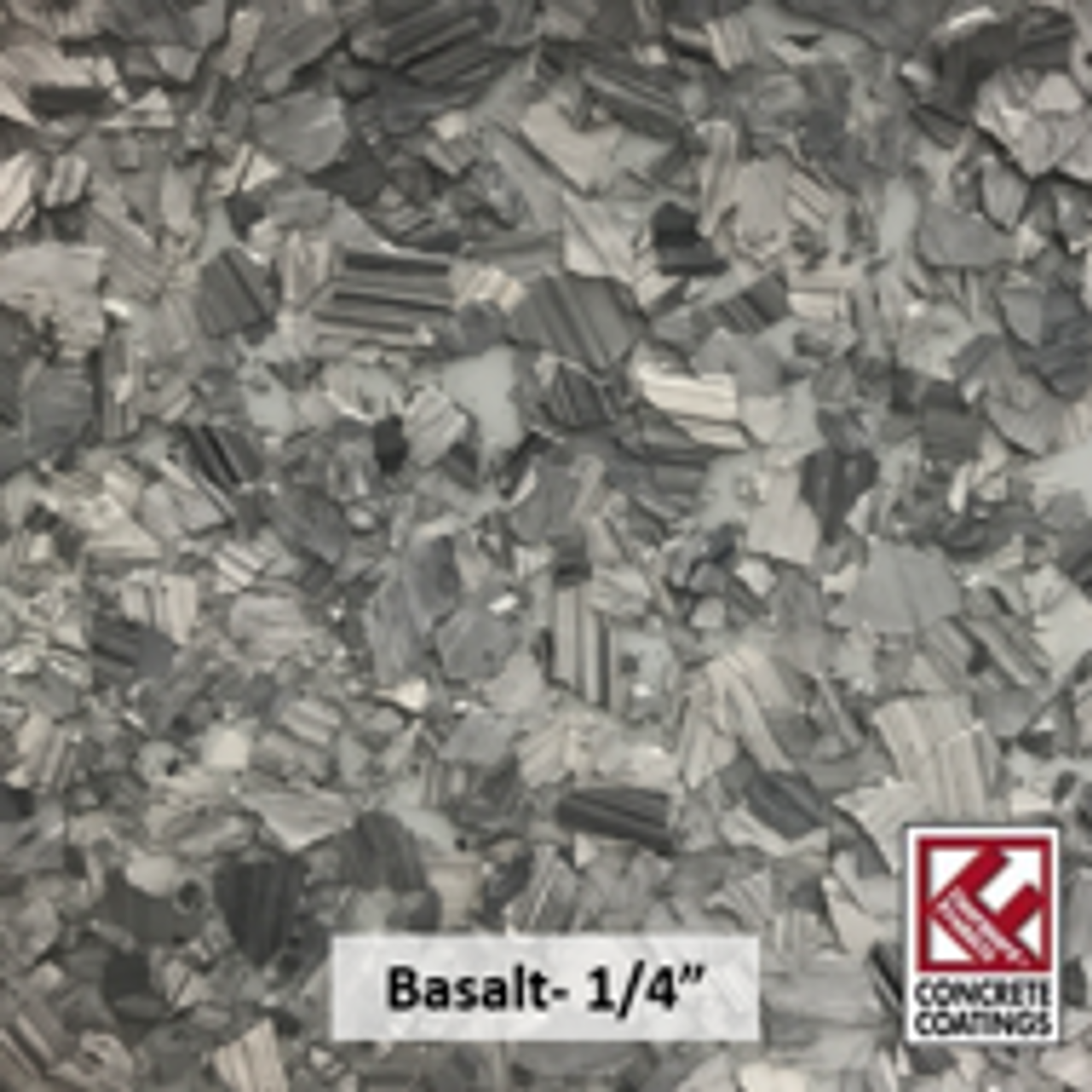 BASALT (Torginol's C-9309 Basalt)- Chipped Stone Flake- 1/4" (40 lb.)