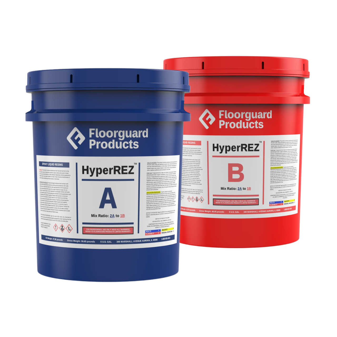 HyperREZ UV® -15 Gallon Kit - Floorguard Products, Inc.
