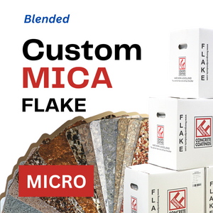 Custom Blended Mica Flake - Micro (per lb.)  SHIPS FROM TORGINOL