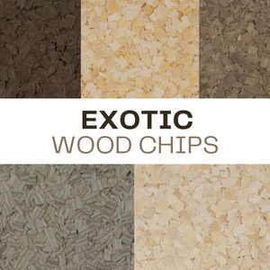 Custom Wood Chips - Exotic (per lb.) SHIP FROM TORGINOL