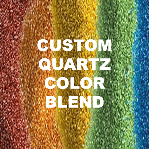 Custom Blended Quartz - 50 lb. bag - Se envía desde Torginol Custom Blended Quartz - 50 lb. bag - Se envía desde Torginol